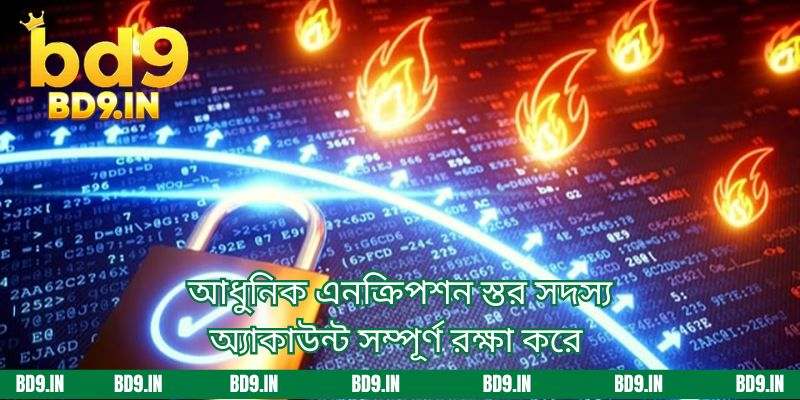 আধুনিক এনক্রিপশন স্তর সদস্য অ্যাকাউন্ট সম্পূর্ণ রক্ষা করে
